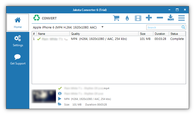 jaksta converter