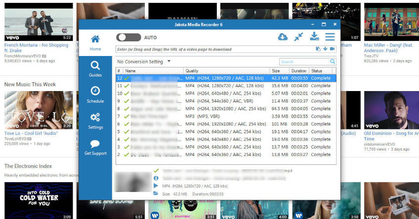 Picture of Jaksta Media Recorder for Windows